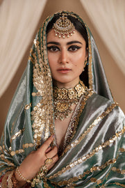 Royal Pakistani Red Dress in Kameez Trouser Dupatta Style