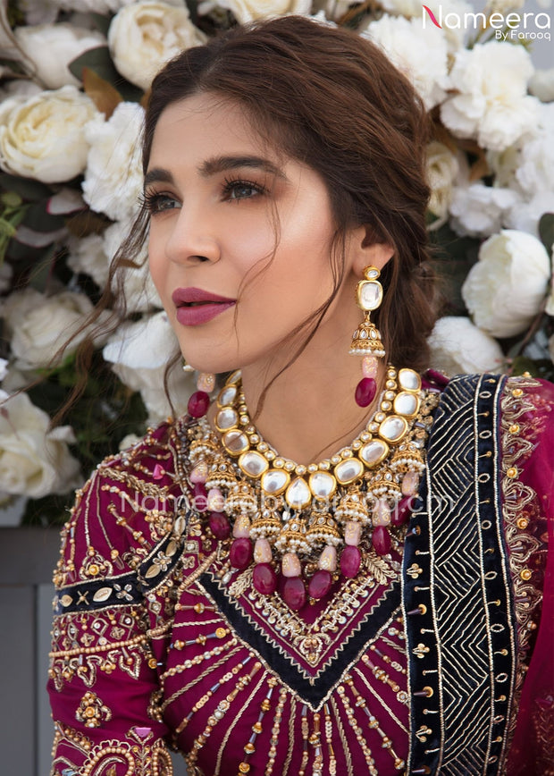 Royal Pakistani Sharara Suit for Wedding Wear