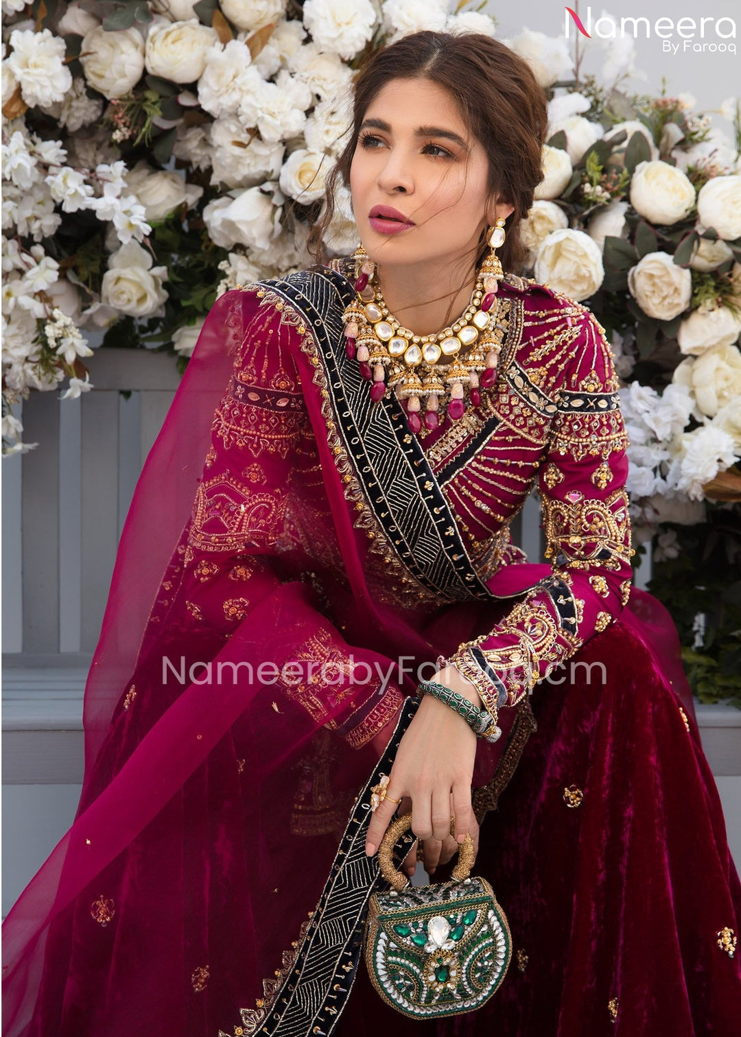  Pakistani Sharara Suit for Wedding Wear
