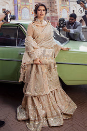 Royal Pakistani Wedding Dress in Gharara Kameez Style Online