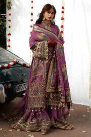 Royal Pakistani Wedding Gharara Dress in Premium Organza