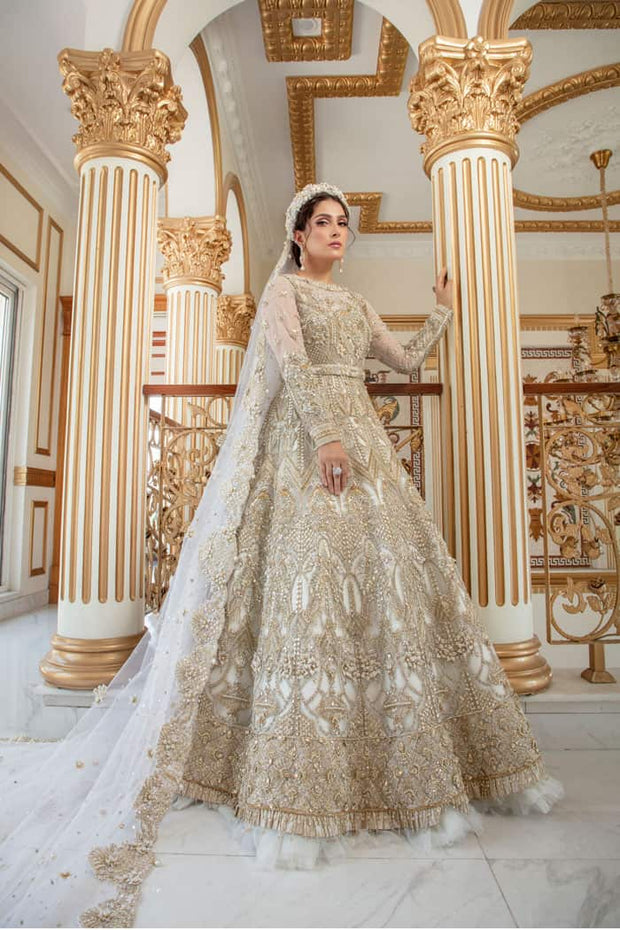 Premium Photo | Pakistani wedding couple asian bridal dresses or indian bridal  outfits or bridal dress design