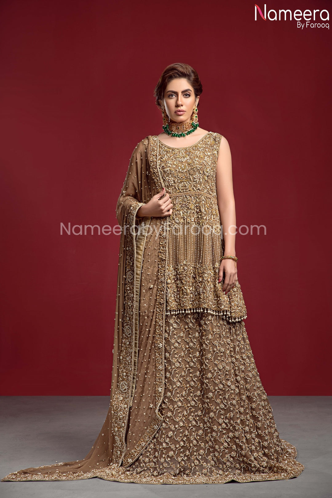 Pakistani Wedding Lehenga Online Overall Look