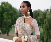 Royal Pink Bridal Lehenga Choli and Dupatta Dress