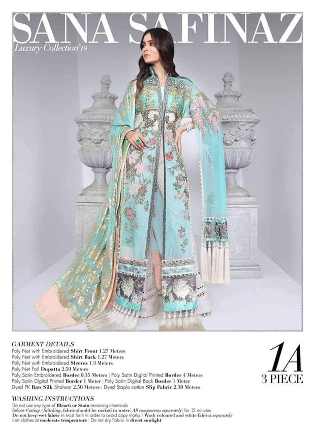 Pakistani Party Dress Luxury Wear by Sana Safinaz # P1911