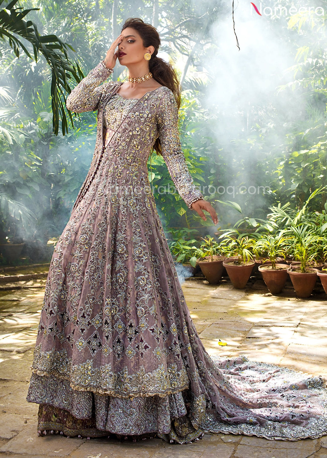 Silver Grey Lehenga