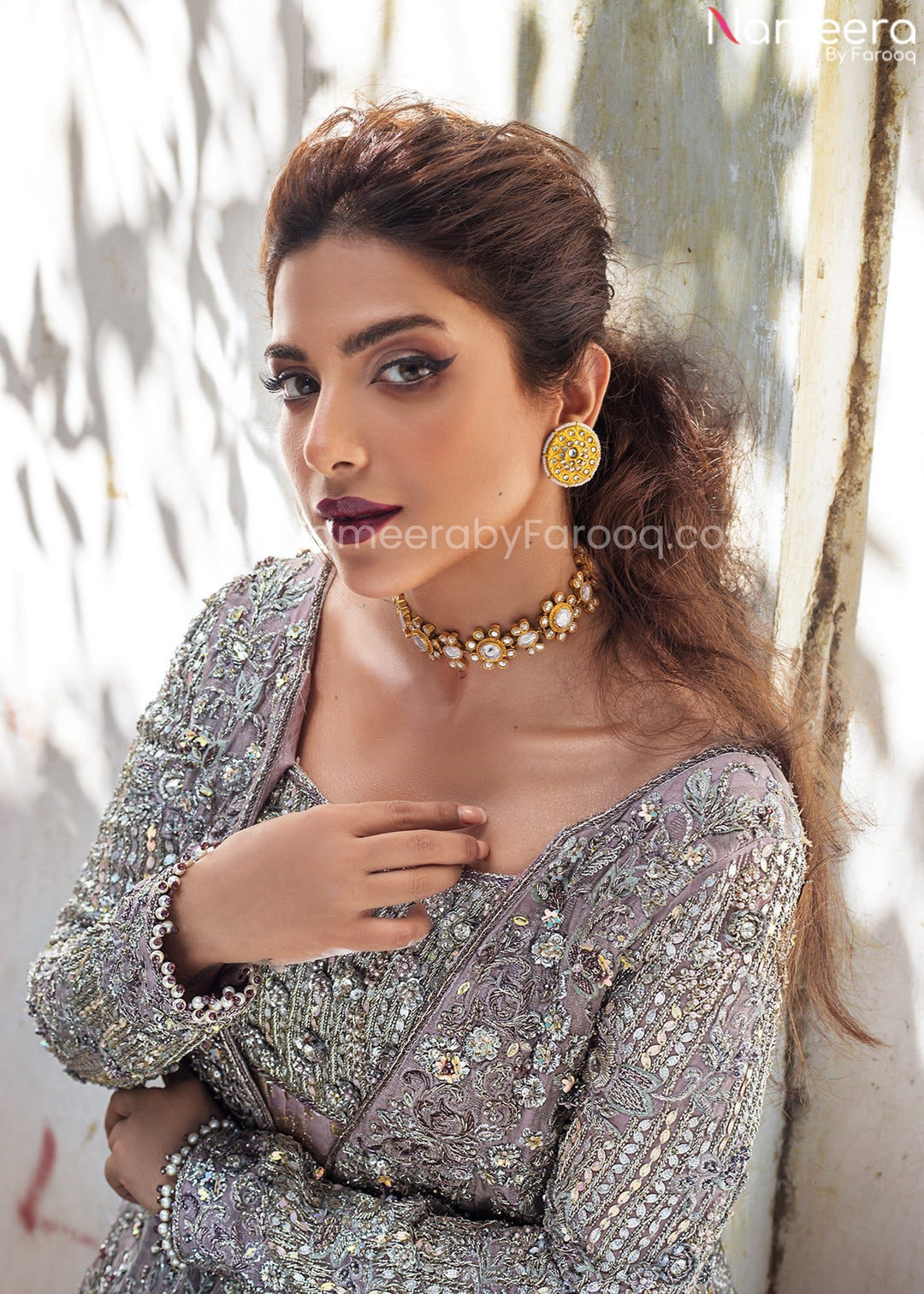 Silver Lehnga