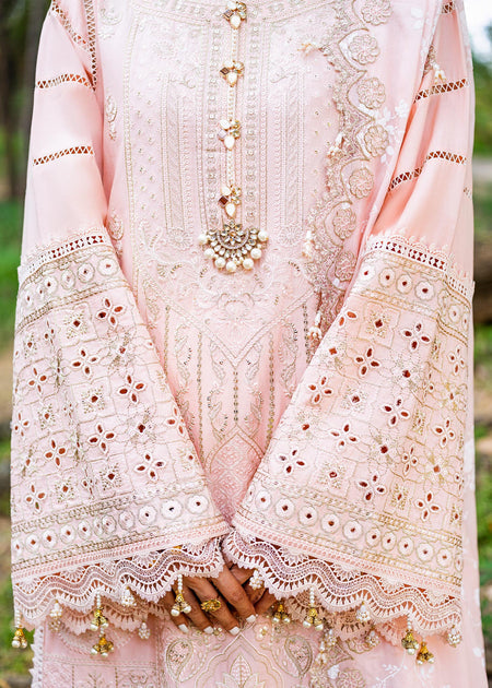 Sana Safinaz Pink Kameez Gharara
