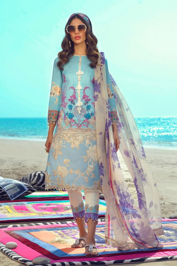 Sana Safinaz Eid Collection Lawn Dress Nameera by Farooq Sana Safinaz Eid Collection Lawn Dress Nameera by Farooq