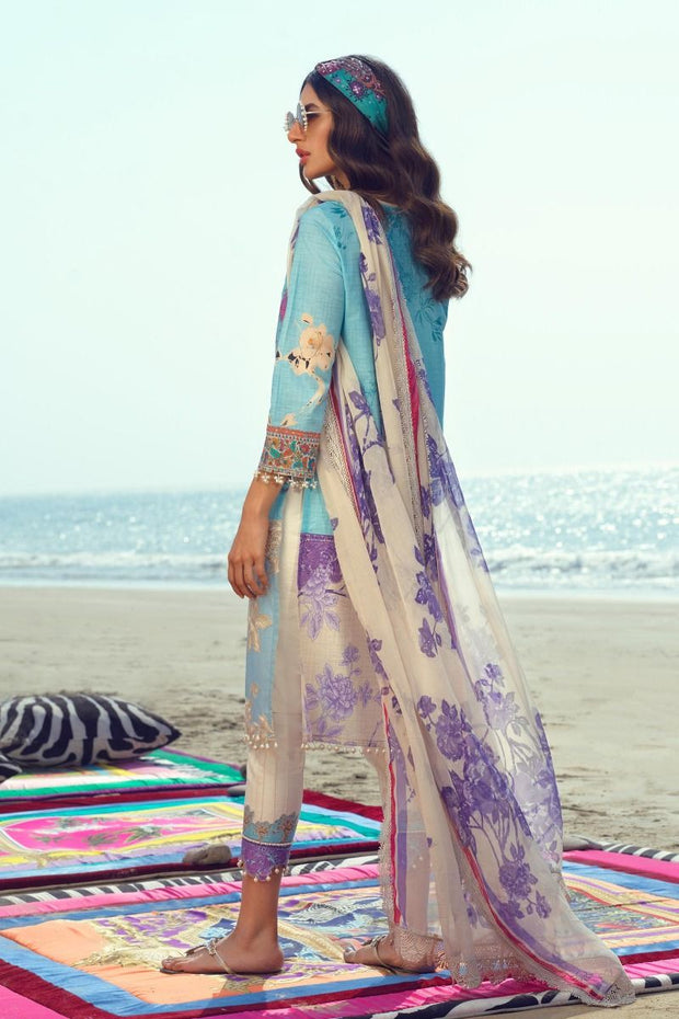 Sana Safinaz Eid Collection Lawn Dress Nameera by Farooq