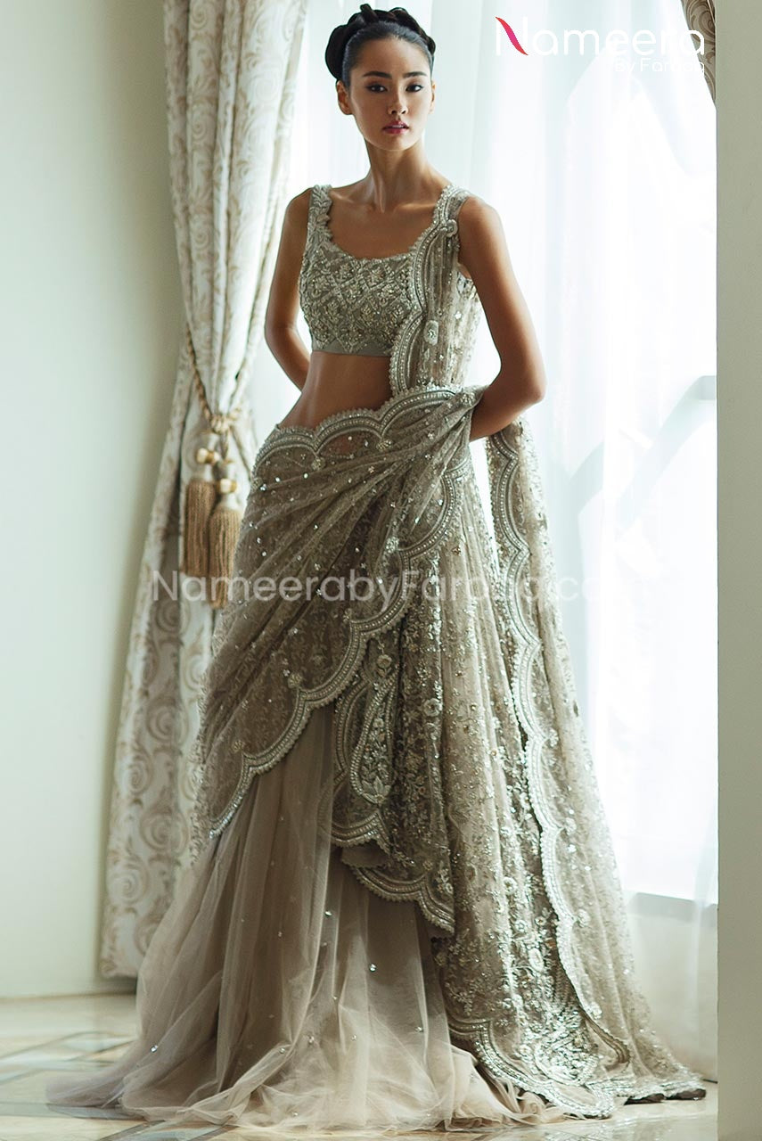 Saree Lehenga