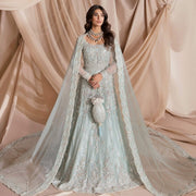 Satin Lehenga Skirt Gown Pakistani Wedding Dresses