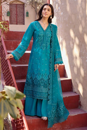 Sea Green Embroidered kameez and Trousers Pakistani Eid Dress