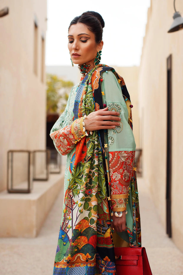Sea Green Salwar Kameez 2022