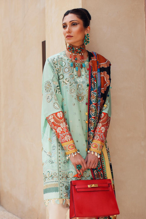 Sea Green Salwar Kameez