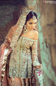 sharara bridal dress