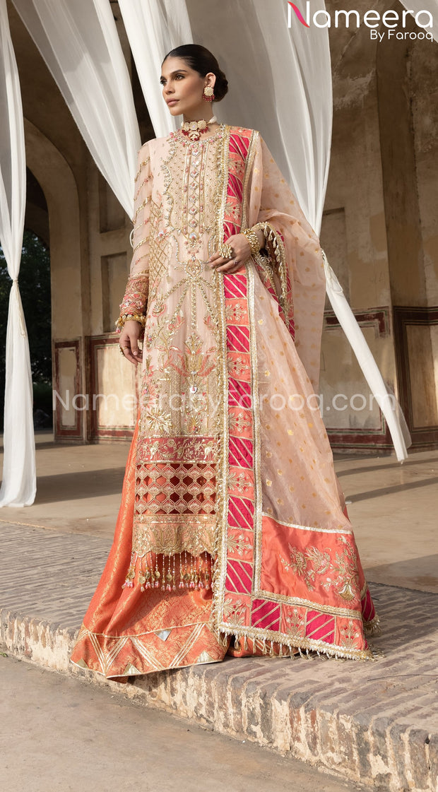 Sharara Dress Pakistani by Pakistani Designer Latest