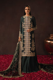 Sharara Kameez Raw Silk Pakistani Dress for Wedding