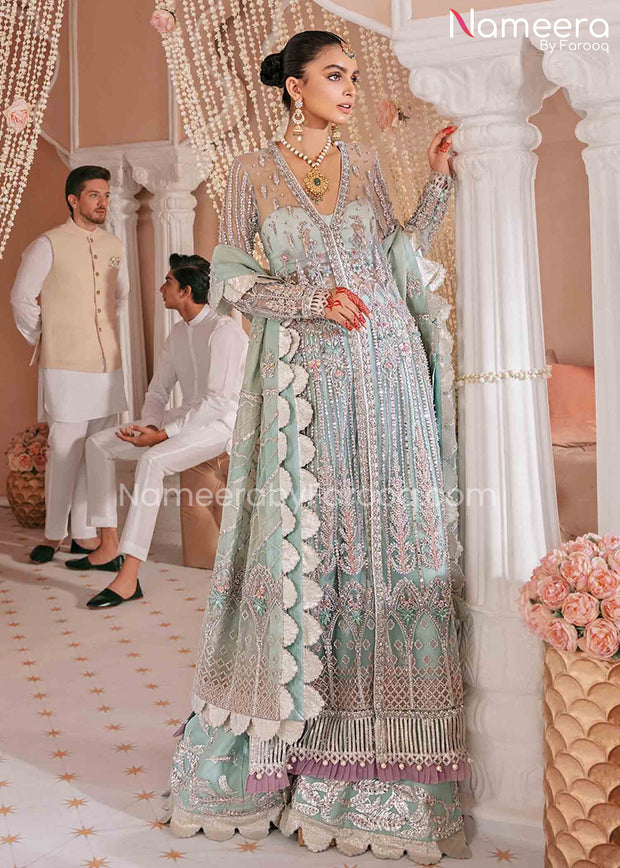 Sharara Suits with Long Kameez