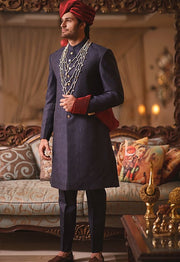 Sherwani with Dupatta Shawl