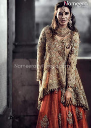 Short Frock Bridal Dress Pakistani