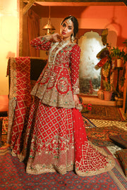 Short Frock Bridal Lehenga Online for Indian Bridal Wear