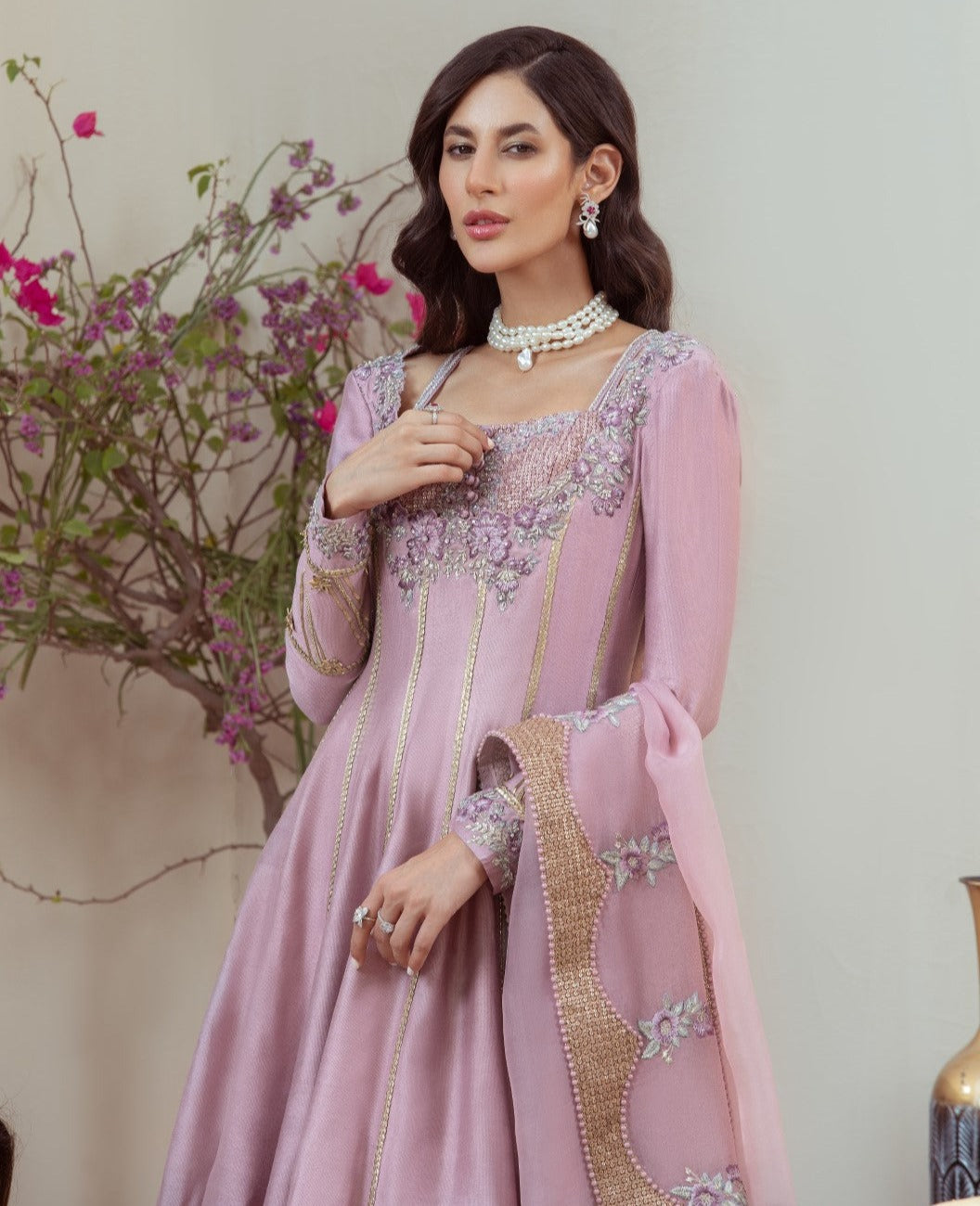 Silk Pishwas Design