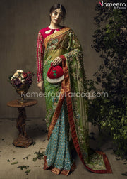 Silk Sarees with Embroidery work