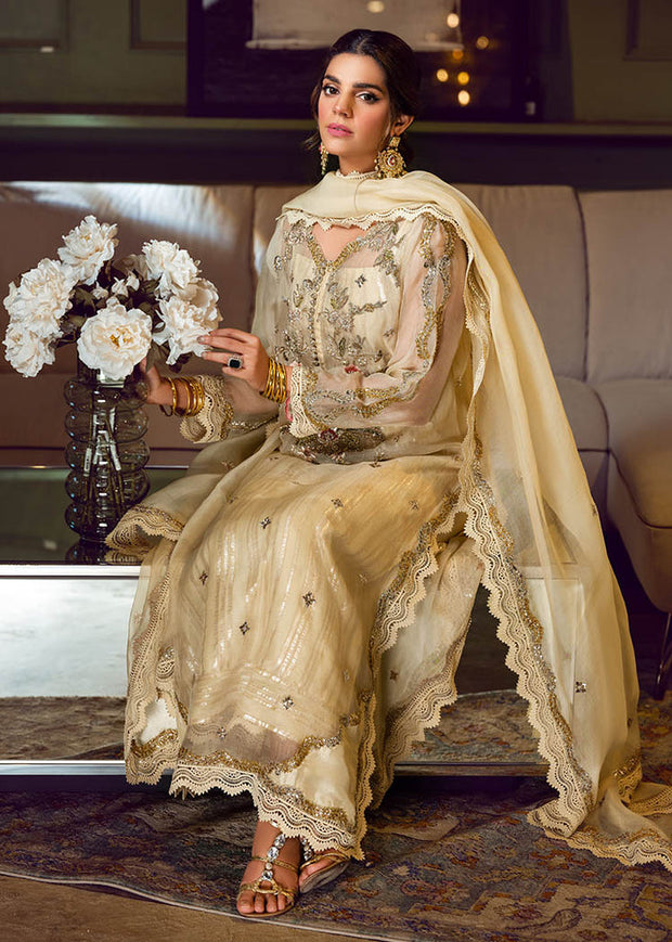 silk dress salwar kameez Swoon- Stunning White Pure Raw Silk Shalwar Kameez Ensemble By- Hussain Rehar