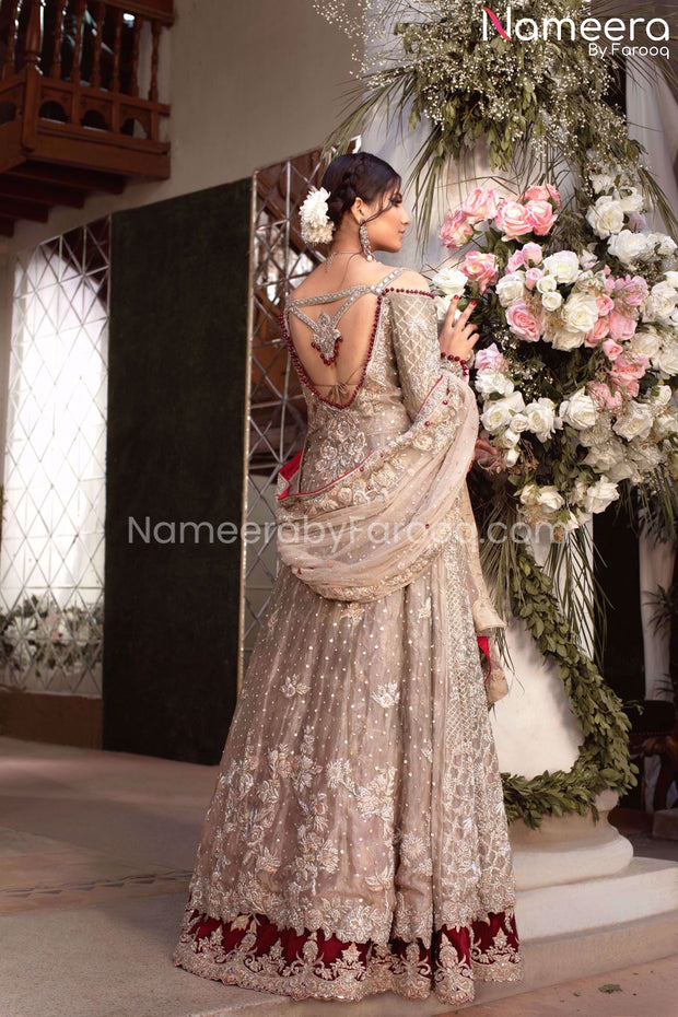 Silver Bridal Dress Online