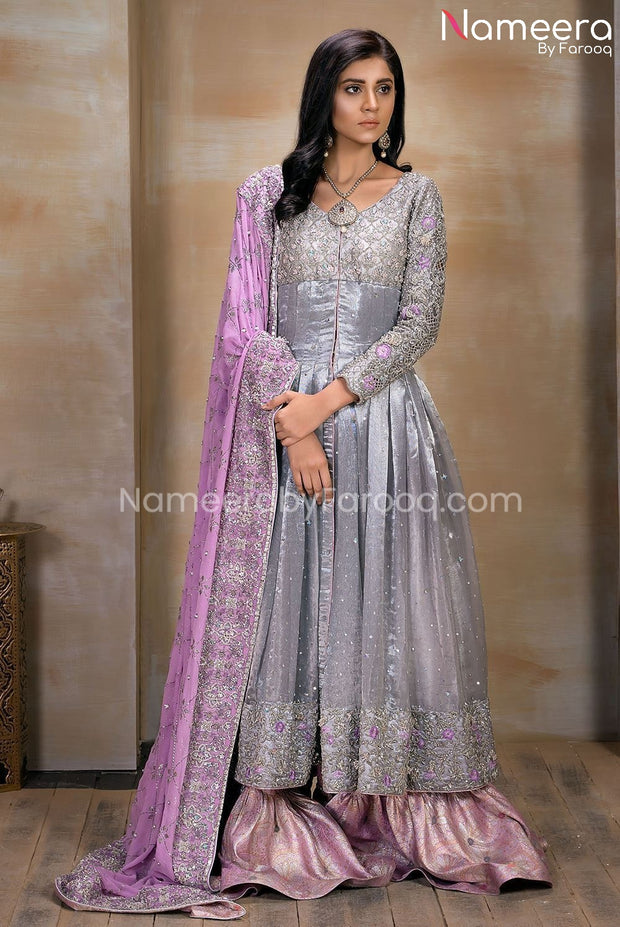 Silver Bridal Gown