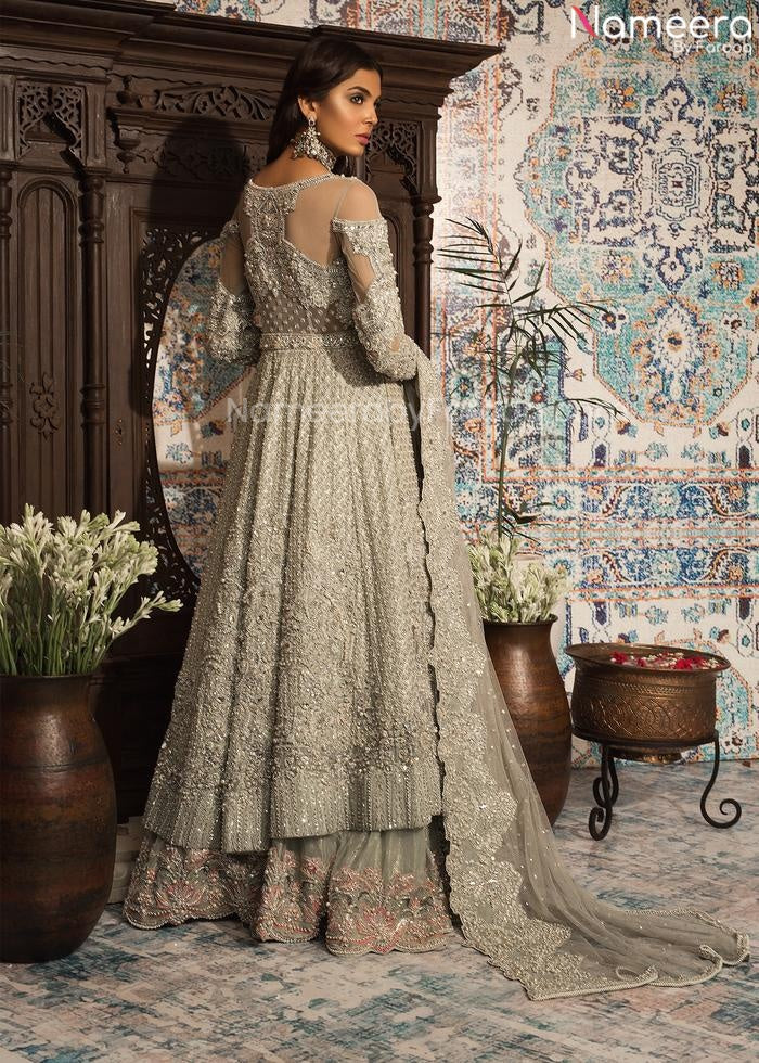 Silver Grey Lehenga