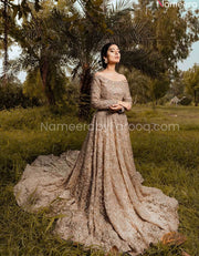 Silver indian gown