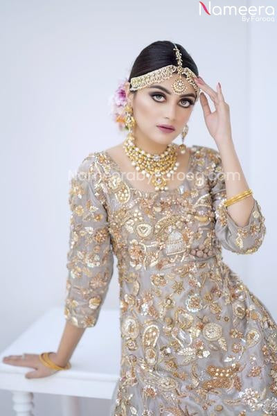 Silver Lehenga Bridal
