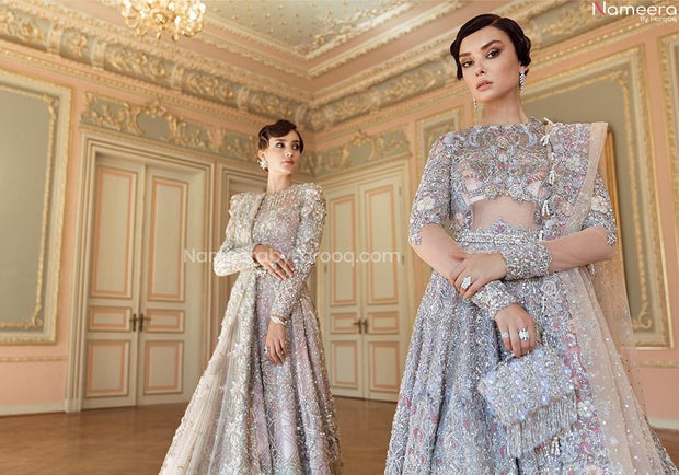 Silver Lehenga Choli