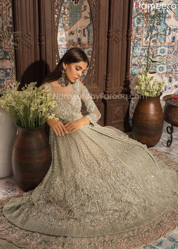 Silver Lehenga