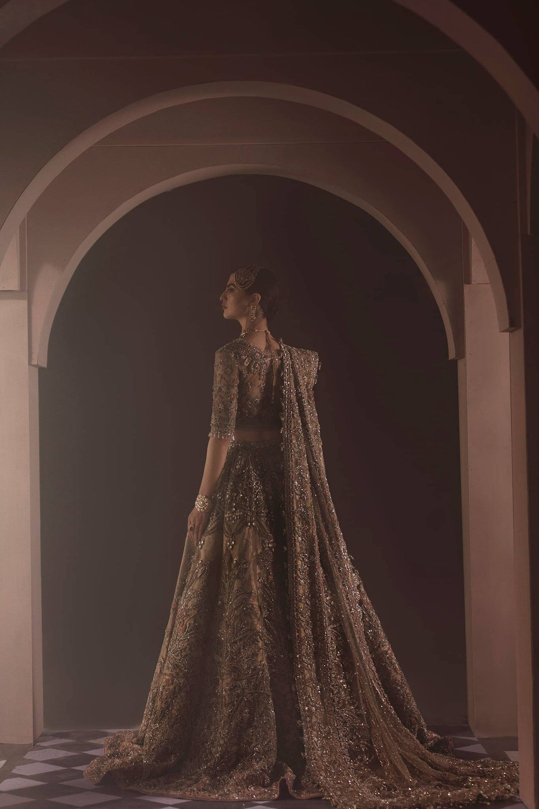 Silver Lehenga 