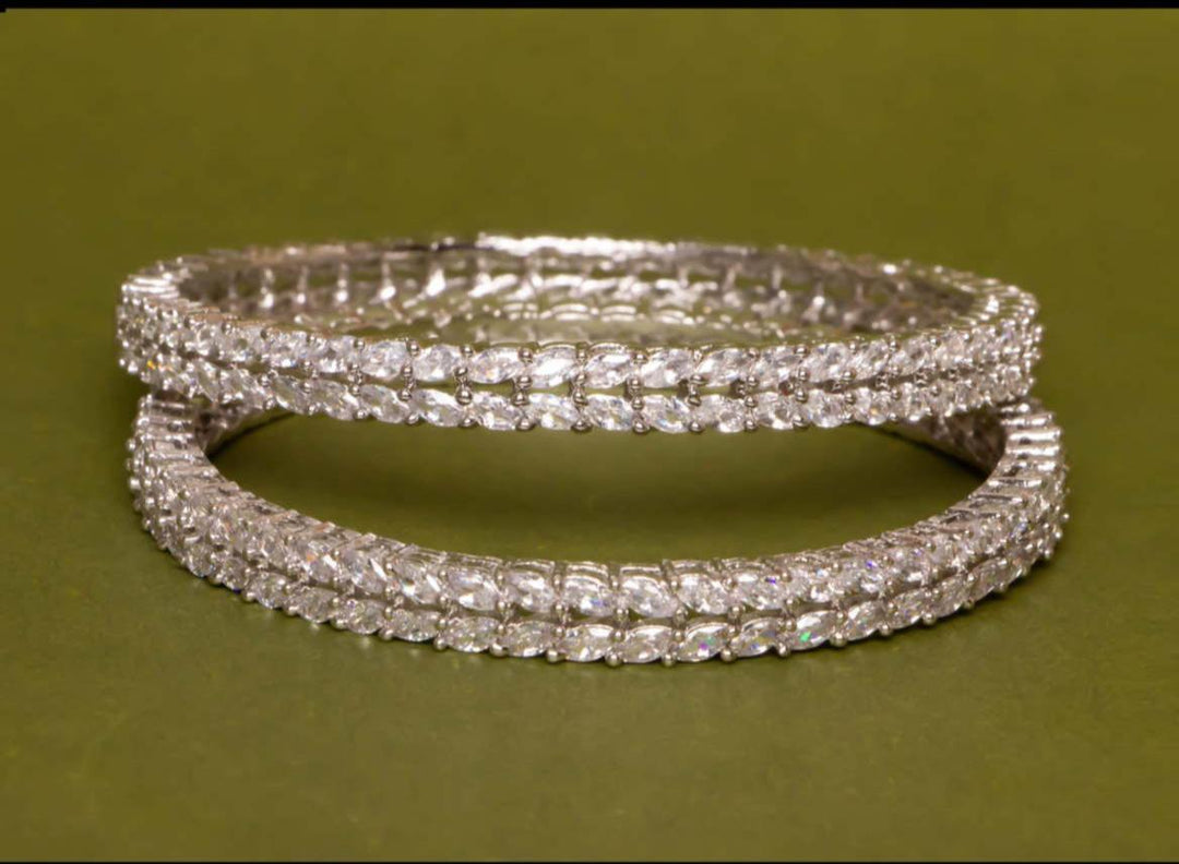 Silver Plated Bangles