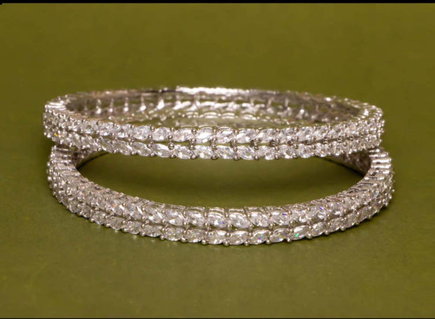 Silver Plated Bangles