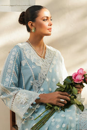 Sky Blue Embellished Pakistani Kameez Salwar Suit with Dupatta 2023