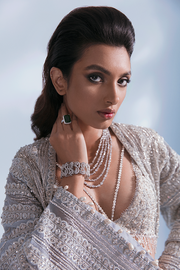 Sky Blue Lehenga Jacket 