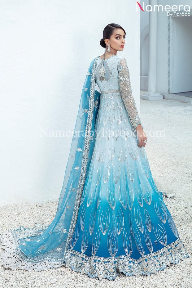 SKY BLUE LEHENGA AND SAREE