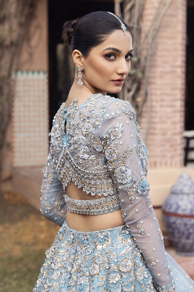 Sky Blue Lehenga 