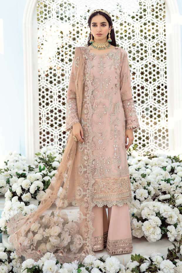 Soft Pink Pakistani Sharara Dress