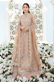 Soft Pink Pakistani Sharara Dress with Adda Work