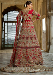 South Indian Bridal Wear Designer Lehenga Gown 2022