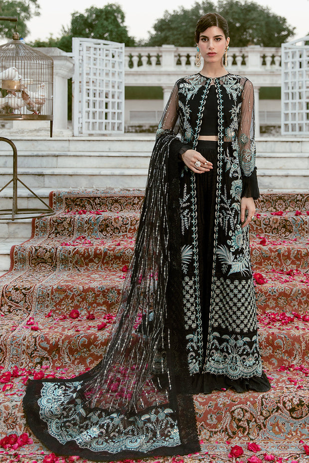 Stunning Pakistani Gown Dress in Black Color Latest Online CUSTOM SIZES Stunning Pakistani Gown Dress in Black Color Latest Online CUSTOM SIZES