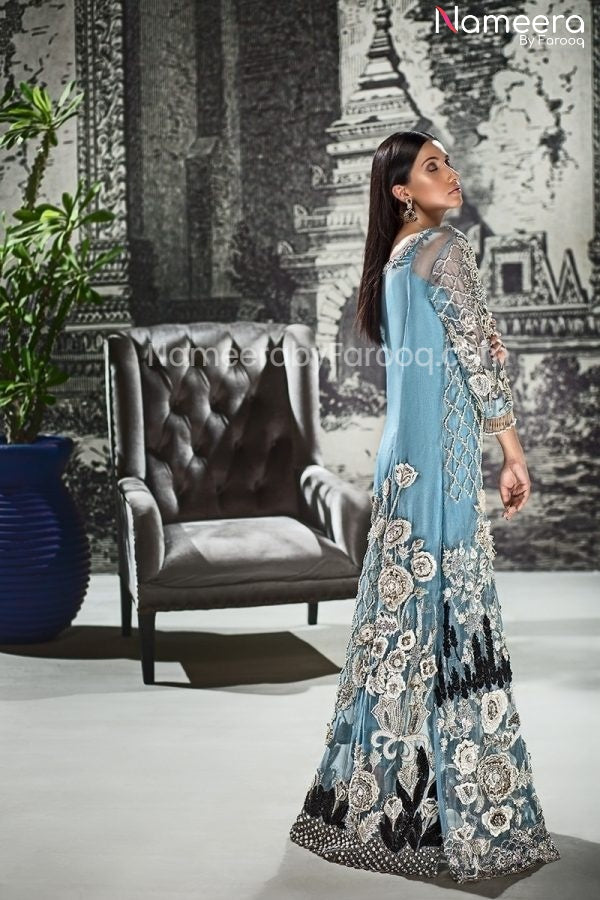 Stunning Pakistani Long Dress in Maxi Style Online 2021