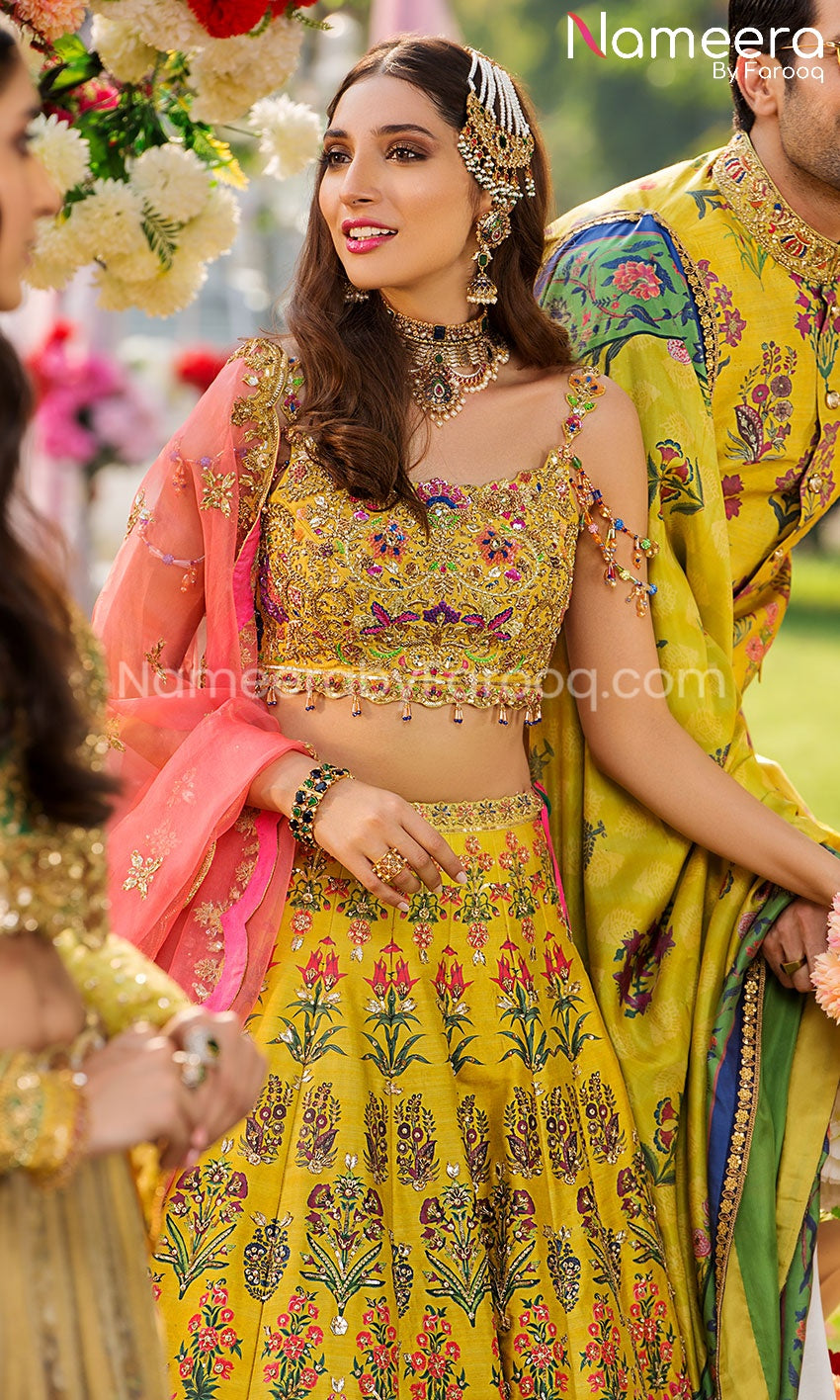 Stylish Bridal Lehenga Choli