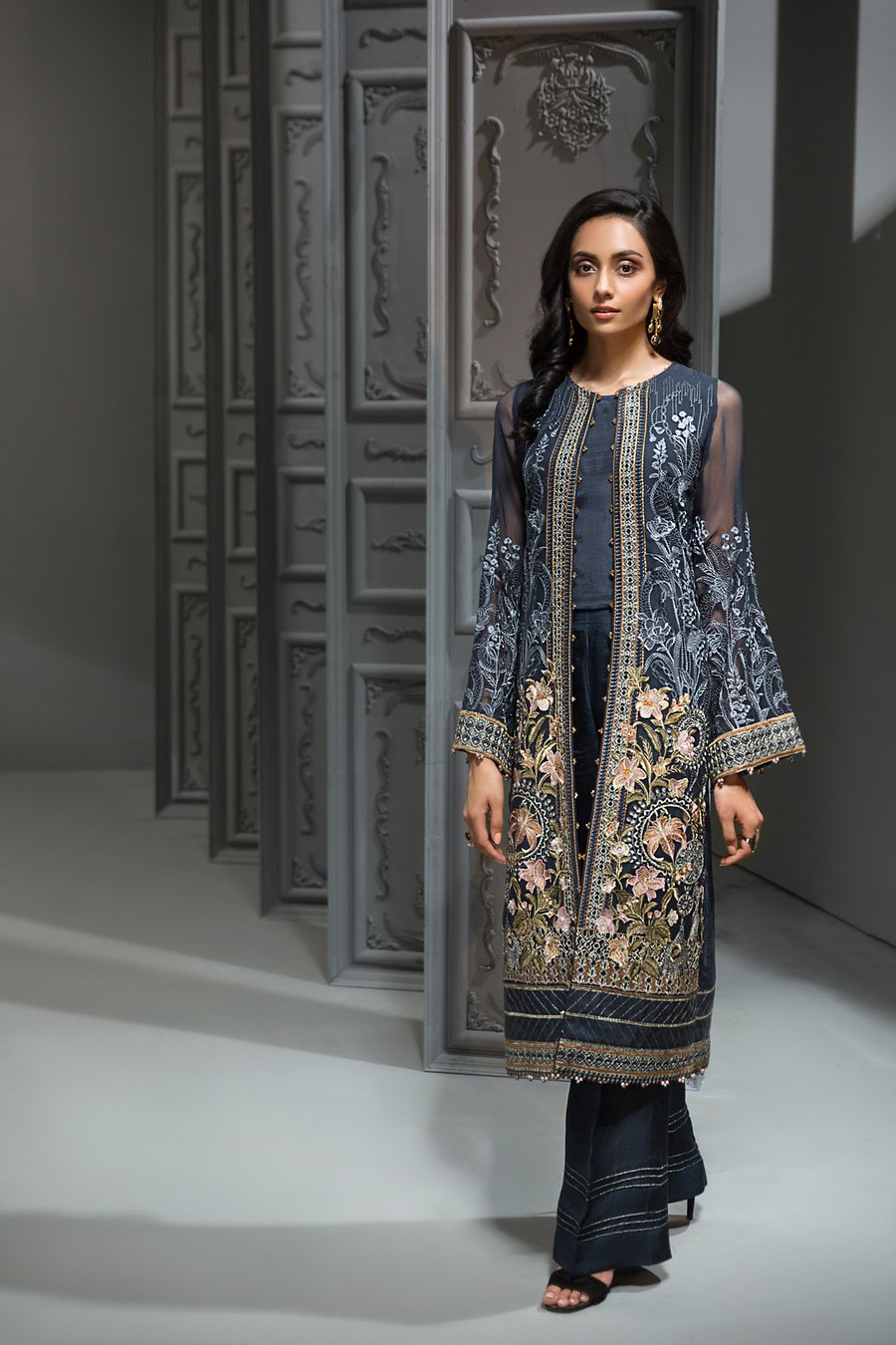 Stylish Pakistani Chiffon Designer Dress for Party 